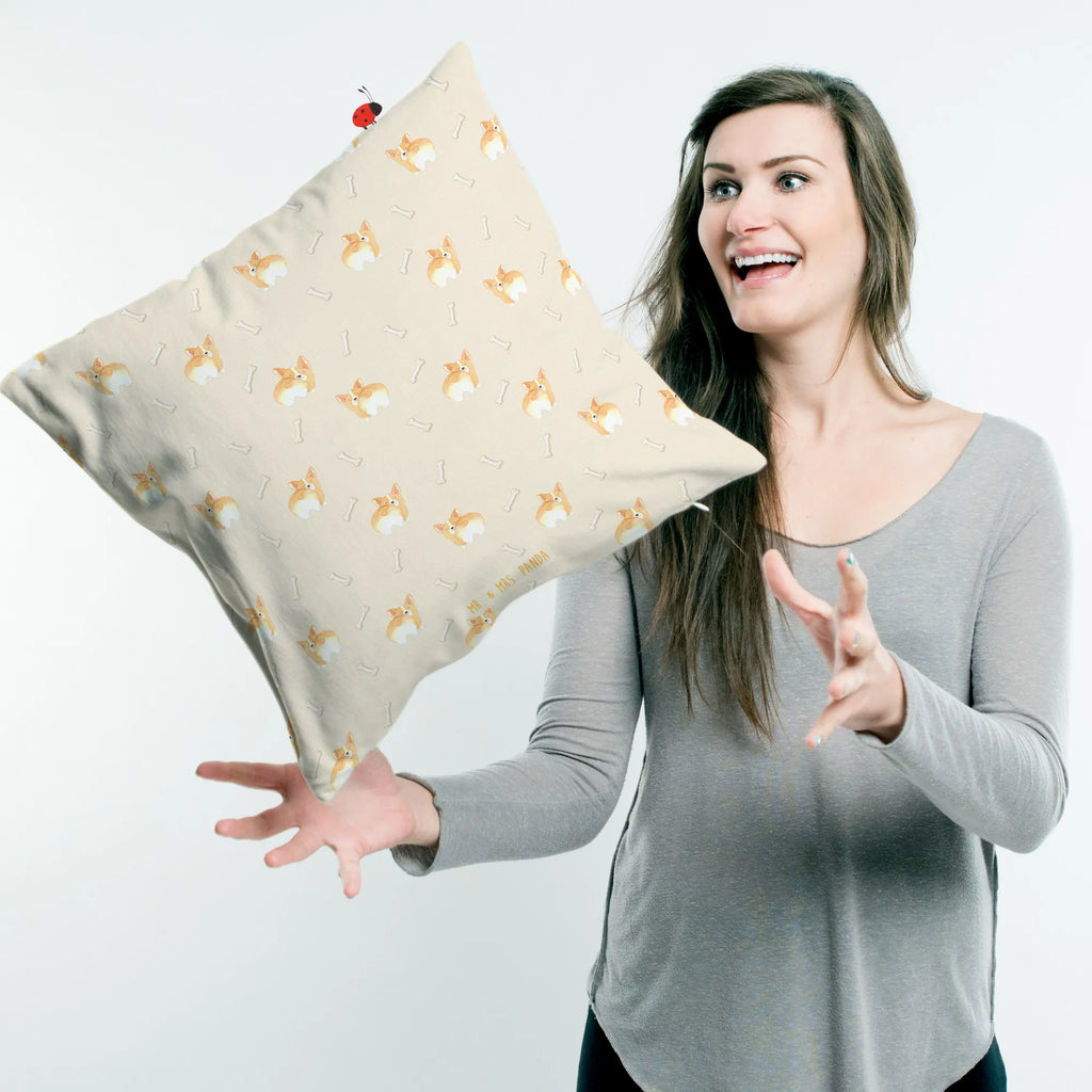 Cushion corgi buttocks fluffy, sofa, soft, couch, pillows, cushion, pad, bed, pillow case, settee, 40x40, 40 x 40, Pillow, bedroom, dog, mutt, hound, woof, dog mama, dog breed, love dogs, love for dogs, dog decorative items, bag with dog print, funny gifts for dog owners, what do you give a dog lover, Christmas gifts for dogs, gifts for dogs, dog sayings, Saying, Motivation, Dog, Dog love, Corgie, Self love