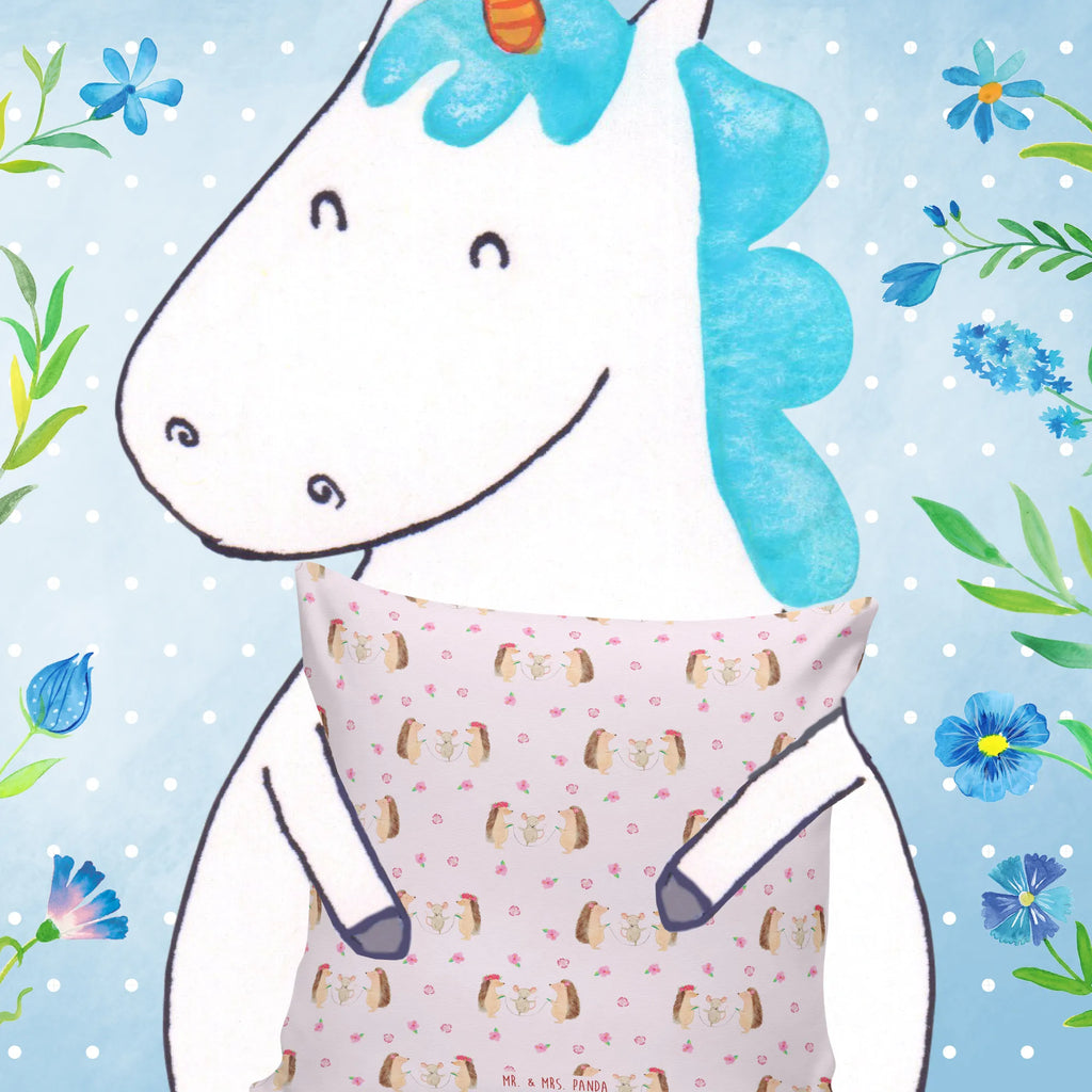 40x40 poduszka jeż Skakanie na skakance Motywy zwierzęce, dobra energia, zabawne powiedzonka, zwierzęta