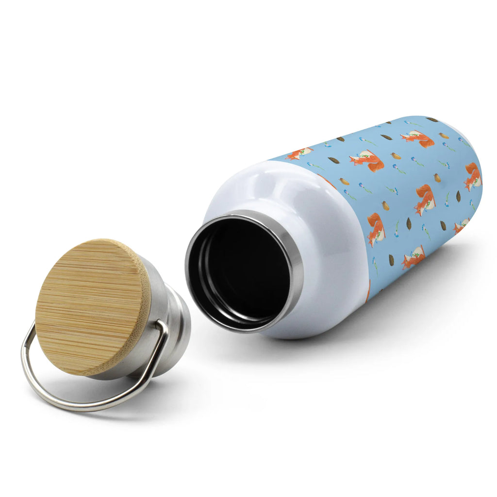 Drinks bottle Squirrel flower small animals, cute, funny, cute animal motives, hand drawn, small world, funny sayings, good mood, happy, gifts, gift ideas, special gifts, animal lover, card, squirrel, laughter, happy saying, positive saying, motivation sayings, Squirrel, motivation pictures, fun, saying decoration