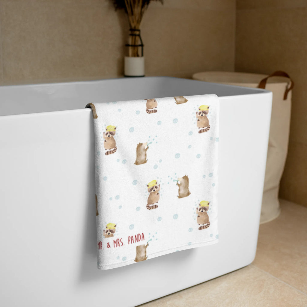 XL bath towel Raccoon oversized towel, extra large swim towel, luxury bath sheet, large beach towel, spa towel, XL bath towel, small animals, cute, funny, cute animal motives, hand drawn, small world, funny sayings, good mood, happy, gifts, gift ideas, special gifts, animal lover, card, plan, soap bubbles, daydreaming, wash, raccoon