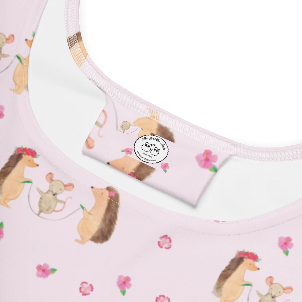 Sukienka letnia jeż Skakanie na skakance Sommerkleid, Skaterkleid, Kleid, Tiere, Tiermotive, Lustige Sprüche, Gute Laune, Kinder, Igel, Kindergarten, Seilhüpfen, Maus, Seilspringen