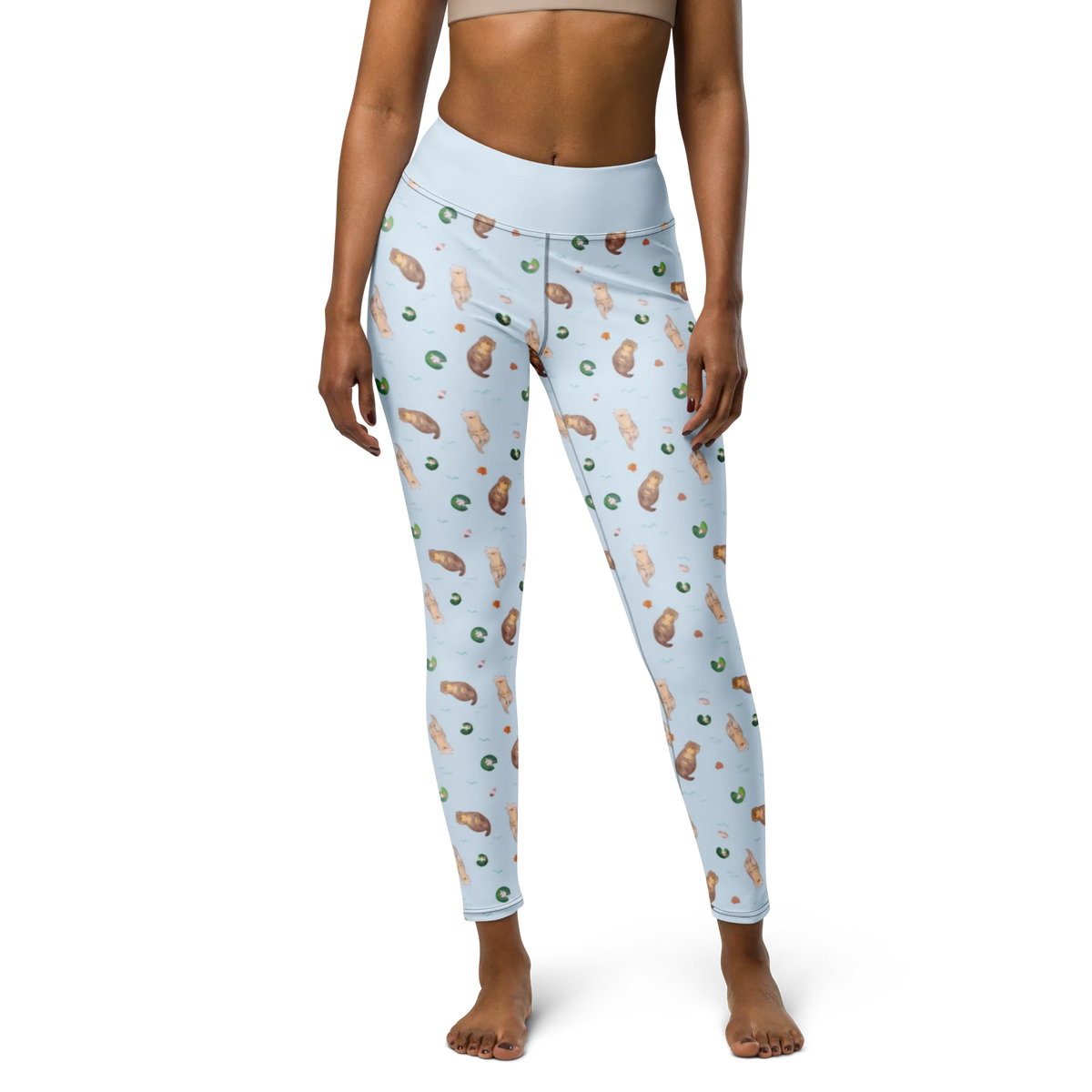 Yogahose Otter Muschel Muster Sportleggings, Gym-Leggings, Stretchhose, Yoga-Leggings, High-Waist-Leggings, Sport-Hose, Tights, Sport-Tights, Leggings, Pilates-Hose, Sporthose, Sport-Leggings, Gym-Hose, Bunte Leggings, Fitness-Leggings, Yoga-Hose, Damen Sporthose, Trainingshose, High-Waist-Hose, Yogahose, Leggins, Damen-Leggings, Yoga-Leggins, Fitnesshose, Funktionshose, Tights Damen, Yogaleggings, Yogatights, Sport Tights Damen, Sportpants, Otter, Fischotter, Seeotter, Grübeln, Otterliebe, Träumen, Büro, Motivation, Tagträumen