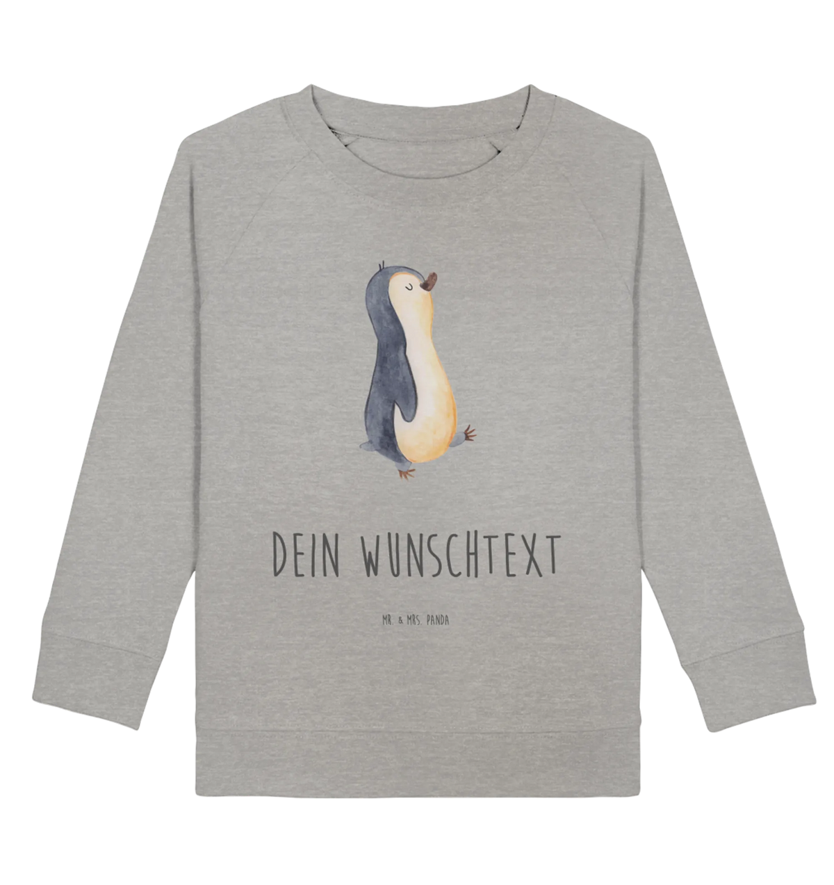  Pingwin maszerować Personalisiertes Kinder Sweatshirt, Personalisierter Kinder Pullover, Pinguin, Schwester, Pinguine, Frühaufsteher, Familie, Bruder, Langschläfer