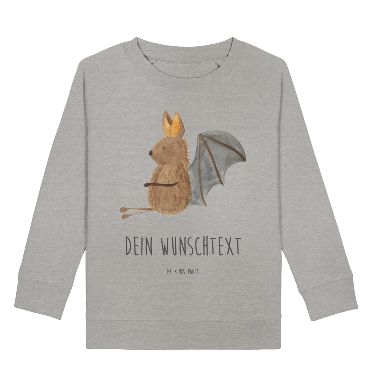 Personalisierter Kinder Pullover Fledermaus Sitzen Personalisierter Kinder Pullover, Personalisiertes Kinder Sweatshirt, Lustige Sprüche, Tiere, Tiermotive, Gute Laune, Fledermäuse, Motivation, Entspannen, Fledermaus