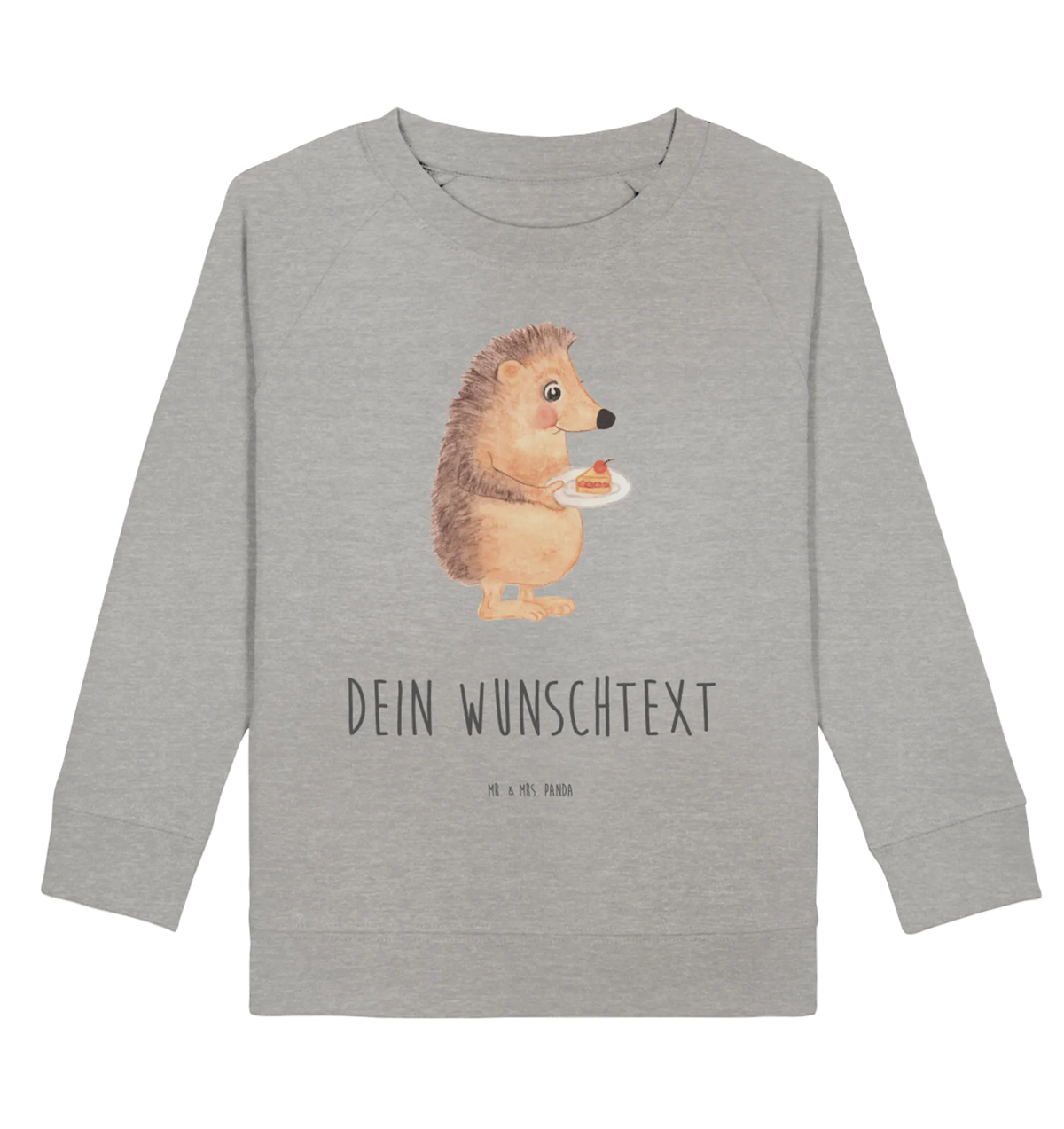 Personalisierter Kinder Pullover Igel Kuchenstück Personalisiertes Kinder Sweatshirt, Personalisierter Kinder Pullover, Tiere, Tiermotive, Gute Laune, Lustige Sprüche, Backen Geschenk, Kuchen, Einladung Party, Kuchen Backen, Geburtstagskuchen, Igel, Essen Spruch, Torte