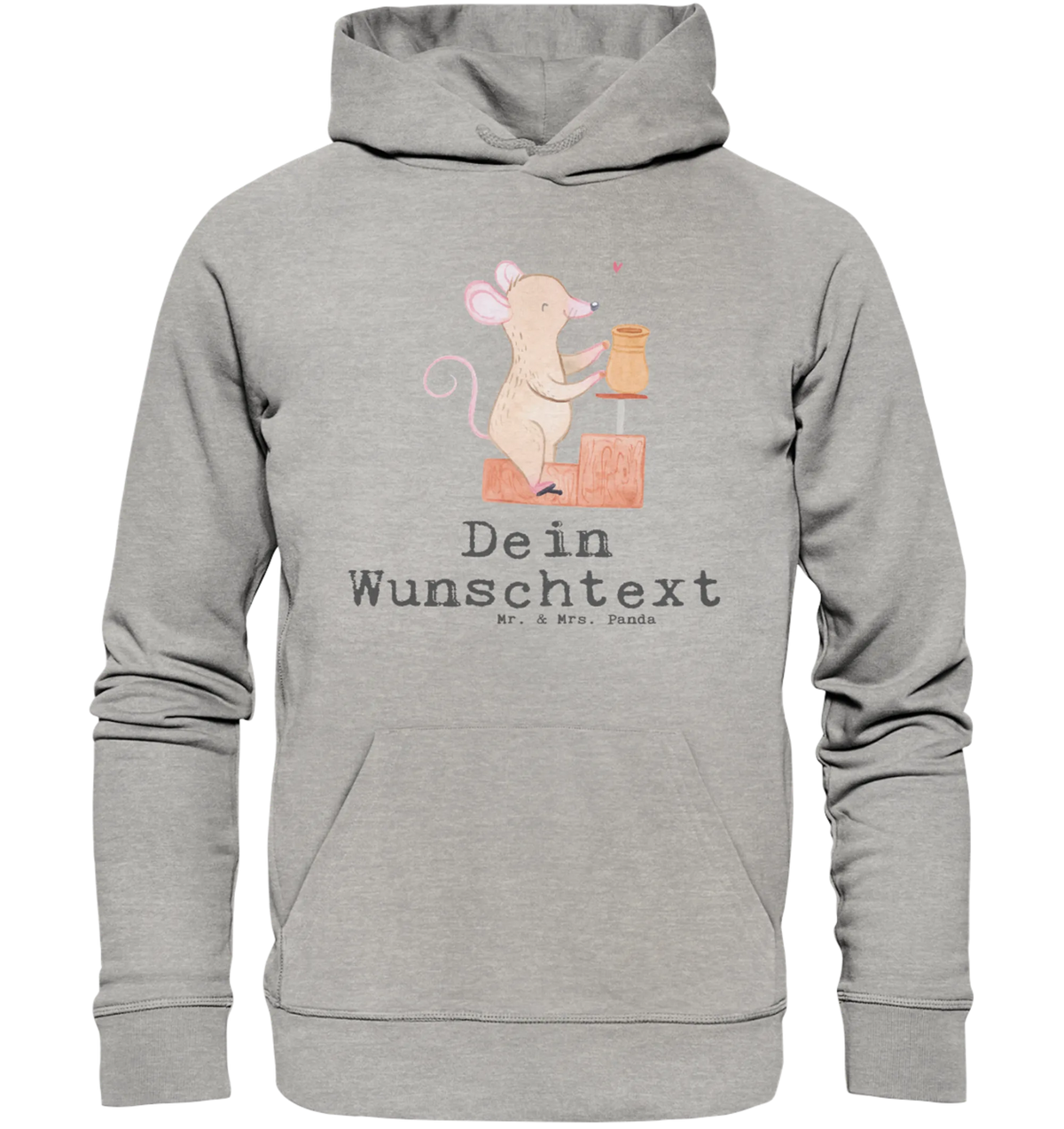 Personalized hoodie Mouse pottery Gift, giving, thank you, award, profit, athlete, pottery class, Pottery