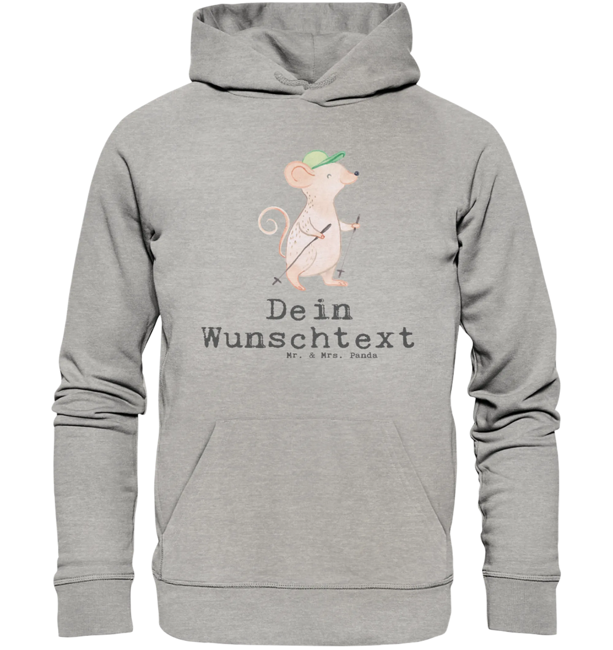 Personalized hoodie Mouse walking Gift, giving, thank you, award, profit, athlete, strolling, brisk walking