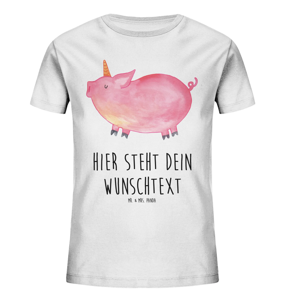 Spersonalizowana koszulka dla dzieci jednorożec świnia Personalisiertes Kinder T-Shirt, Einhorn, Einhörner, Einhorn Deko, Unicorn, Pig, Piggy, Party, Bauer, Spaß, geschenk, english, witzig. lustig, englisch, Schweinhorn, funny, Spruch, Schwein