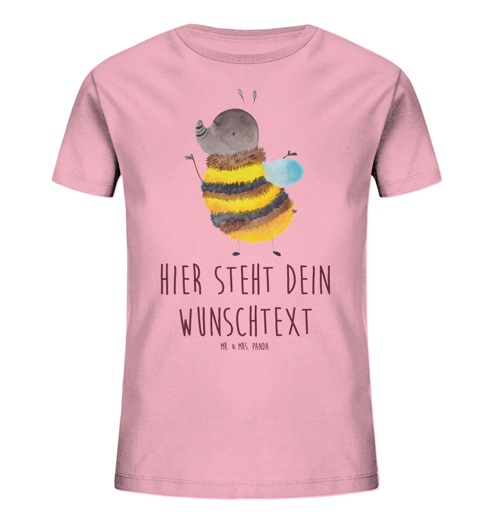 Spersonalizowana koszulka dla dzieci trzmiel puszysty Personalisiertes Kinder T-Shirt, Tiermotive, Gute Laune, lustige Sprüche, Tiere, Blume, Biene, Flauschig, Natur, Hummel
