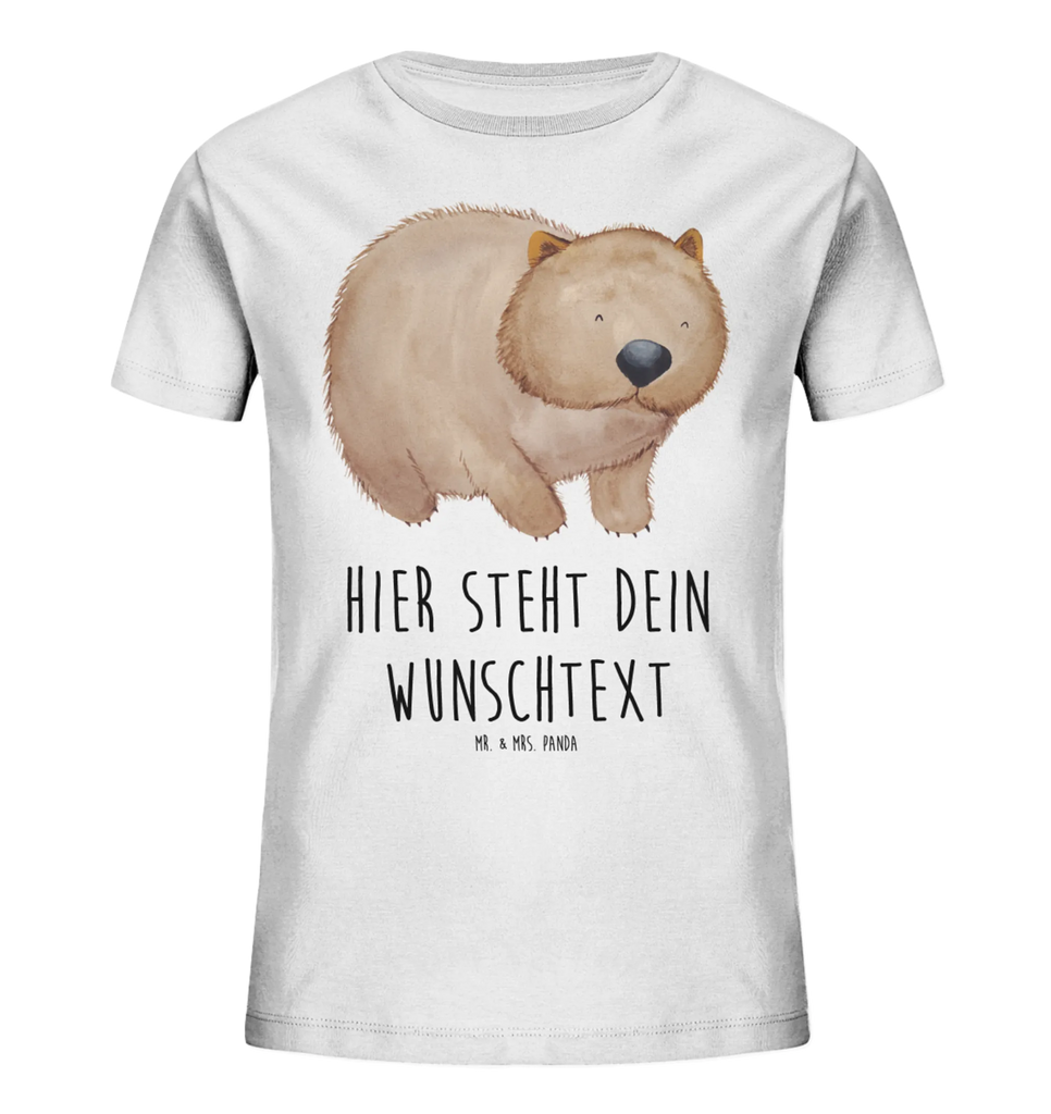 Spersonalizowana koszulka dla dzieci Wombat Personalisiertes Kinder T-Shirt, Tiermotive, Gute Laune, lustige Sprüche, Tiere, Wombat, Spruch, Australien, Das Leben ist schön, Motivation