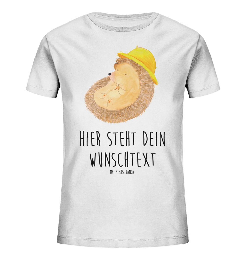Spersonalizowana koszulka dla dzieci jeż Modlić się Personalisiertes Kinder T-Shirt, Tiermotive, Gute Laune, lustige Sprüche, Tiere, dankbar, Igel, Sonnenhut, Igel mit Hut, beten, Dankbar sein, Amen, Leben, Dankbarkeit, Gott, genießen