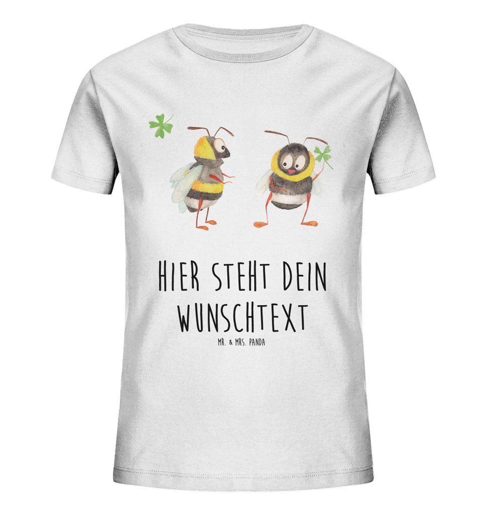 Spersonalizowana koszulka dla dzieci Trzmiele koniczyna Personalisiertes Kinder T-Shirt, Lustige Sprüche, Tiere, Tiermotive, Gute Laune, glücklich Werden, Hummel, Biene Deko, Biene, glücklich sein, Spruch Positiv, Spruch schön, Spruch Fröhlich
