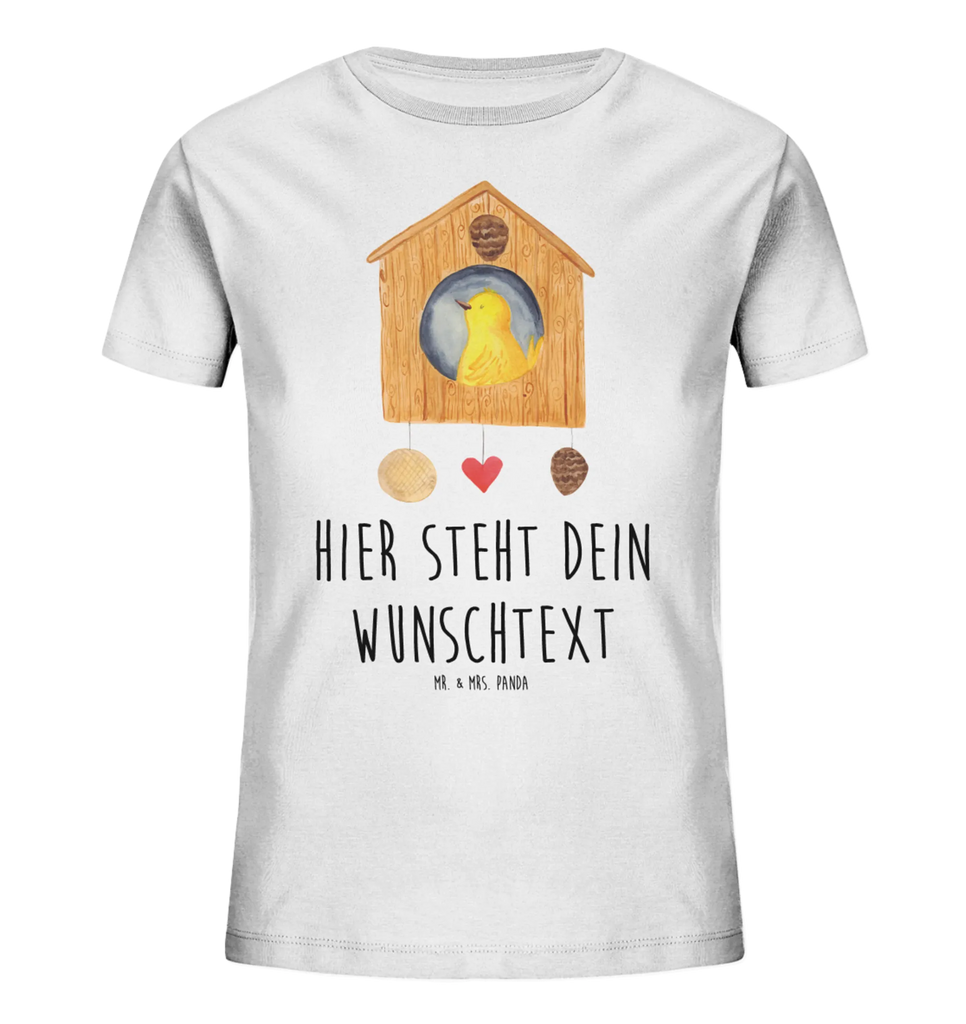 Spersonalizowana koszulka dla dzieci ptak Dom Personalisiertes Kinder T-Shirt, Lustige Sprüche, Tiere, Tiermotive, Gute Laune, Wohnung, Unser Haus, Nest, Castle, Vögel, Vogelhaus, Home Sweet Home, Eigenheim, Lieblingsort, Vogelhäuschen, Vogel, Zuhause, Haus, Familie