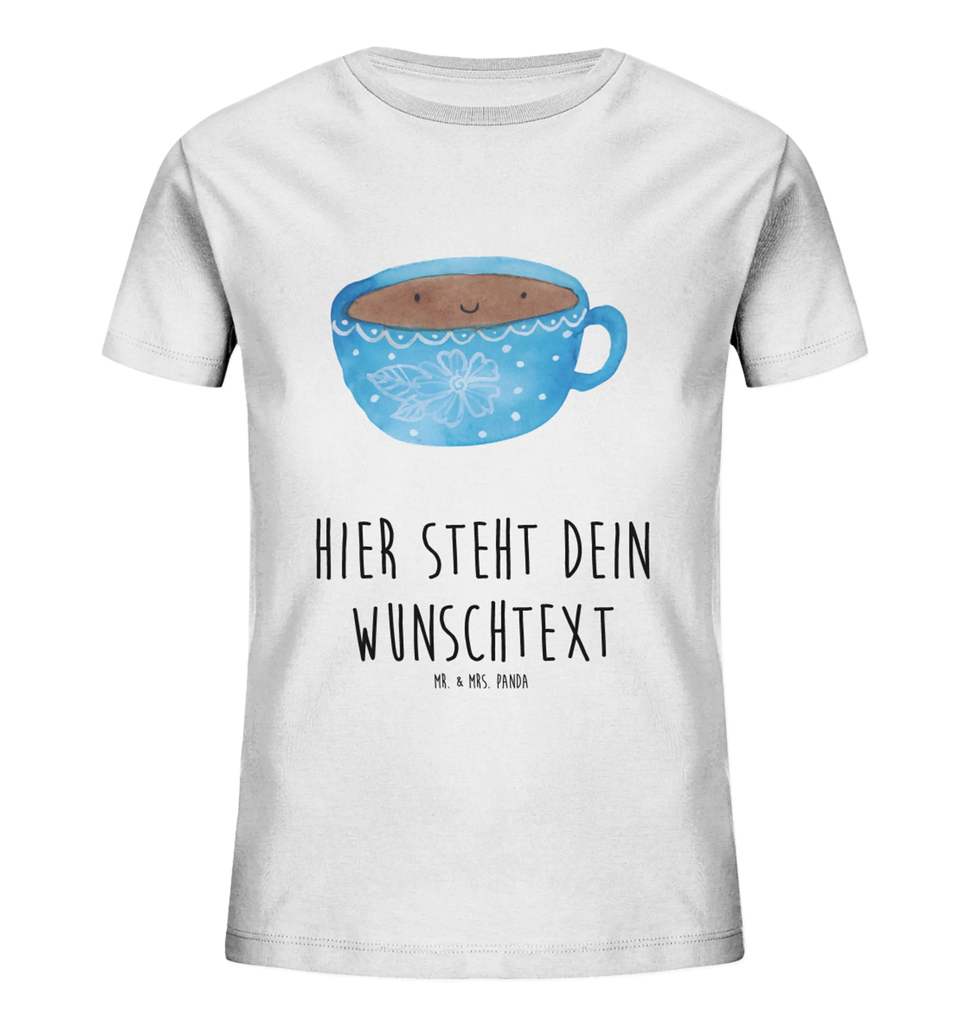 Personalized Children's T-Shirt Coffee Cup Personalisiertes Kinder T-Shirt, Lustige Sprüche, Tiere, Tiermotive, Gute Laune, Genuss, Glücklich, Liebe, Tasse, Kaffee, Geschmack