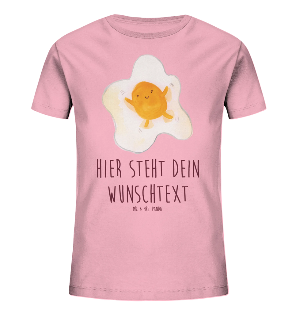 Spersonalizowana koszulka dla dzieci jajko sadzone jajko Personalisiertes Kinder T-Shirt, Tiermotive, Gute Laune, lustige Sprüche, Tiere, Glücklich, Liebe, Tag, Schön, Spiegelei, Ei