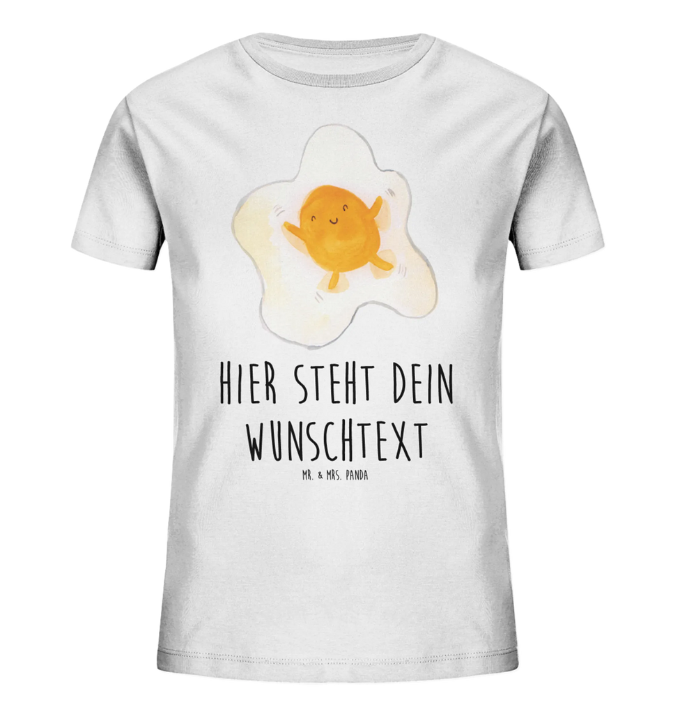 Spersonalizowana koszulka dla dzieci jajko sadzone jajko Personalisiertes Kinder T-Shirt, Tiermotive, Gute Laune, lustige Sprüche, Tiere, Glücklich, Liebe, Tag, Schön, Spiegelei, Ei