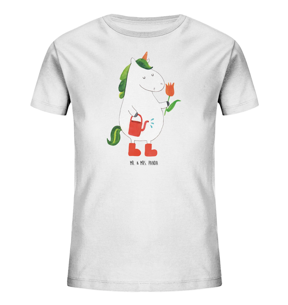 Organiczna koszulka dziecięca jednorożec ogrodnik Jednorożec, jednorożce, dekoracje jednorożca, jednorożec