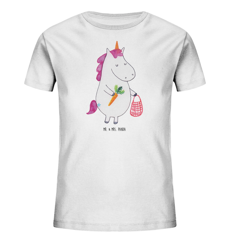 Organiczna koszulka dziecięca jednorożec warzywa Kinder T-Shirt, Kinder T-Shirt Jungen, Kinder T-Shirt Mädchen, Unicorn, Einhorn, Einhörner, Einhorn Deko, Biomarkt, Wochenmarkt, Gemüse