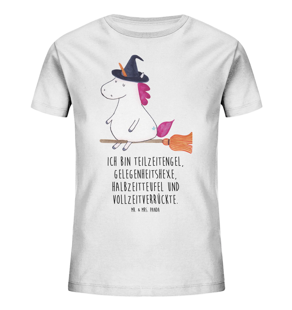 Organiczna koszulka dziecięca jednorożec Czarownica Kinder T-Shirt Mädchen, Kinder T-Shirt, Kinder T-Shirt Jungen, Unicorn, Einhorn, Einhörner, Einhorn Deko, Freundin, Zicke, Verrückte, Hexe, Frau, Ehefrau, Leben, Teufel, Engel