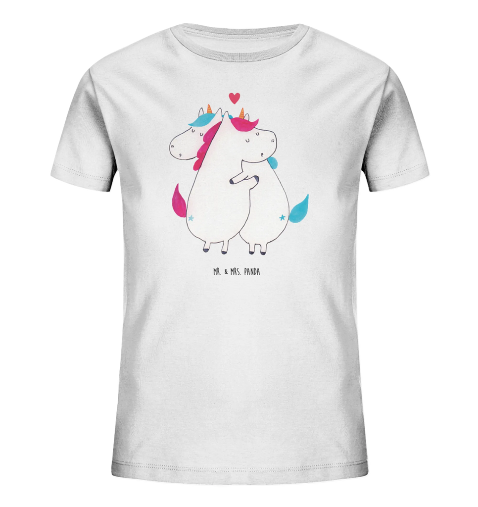 Organiczna koszulka dziecięca jednorożec Wiadomość Kinder T-Shirt Jungen, Kinder T-Shirt Mädchen, Kinder T-Shirt, Unicorn, Einhorn, Einhörner, Einhorn Deko, Spruch, Ehe, Geschenk, Liebe, Lustig, Witzig, Partner, Valentine, Valentinstag