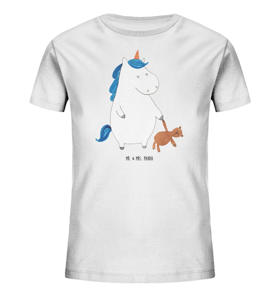 Organiczna koszulka dziecięca Jednorożec Miś Kinder T-Shirt Jungen, Kinder T-Shirt, Kinder T-Shirt Mädchen, Unicorn, Einhorn, Einhörner, Einhorn Deko, Gute Nacht, Single, Freundin, Träumen, Singleleben, Bett, schlafen