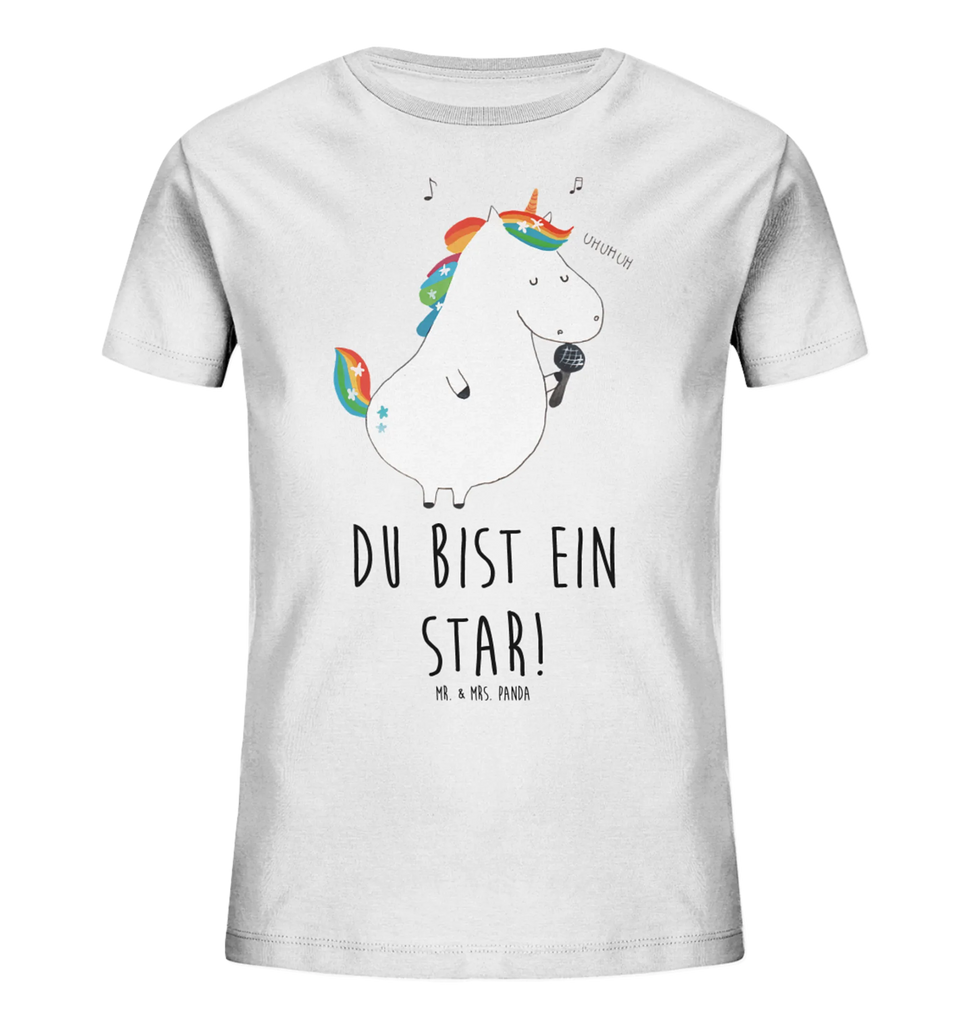 Organiczna koszulka dziecięca jednorożec Śpiewak Kinder T-Shirt Mädchen, Kinder T-Shirt, Kinder T-Shirt Jungen, Unicorn, Einhorn, Einhörner, Einhorn Deko, Geburtstag, Sängerin, Feier, Sänger, Freundin, Konfetti, Disco, Glitzer, Fest, Party