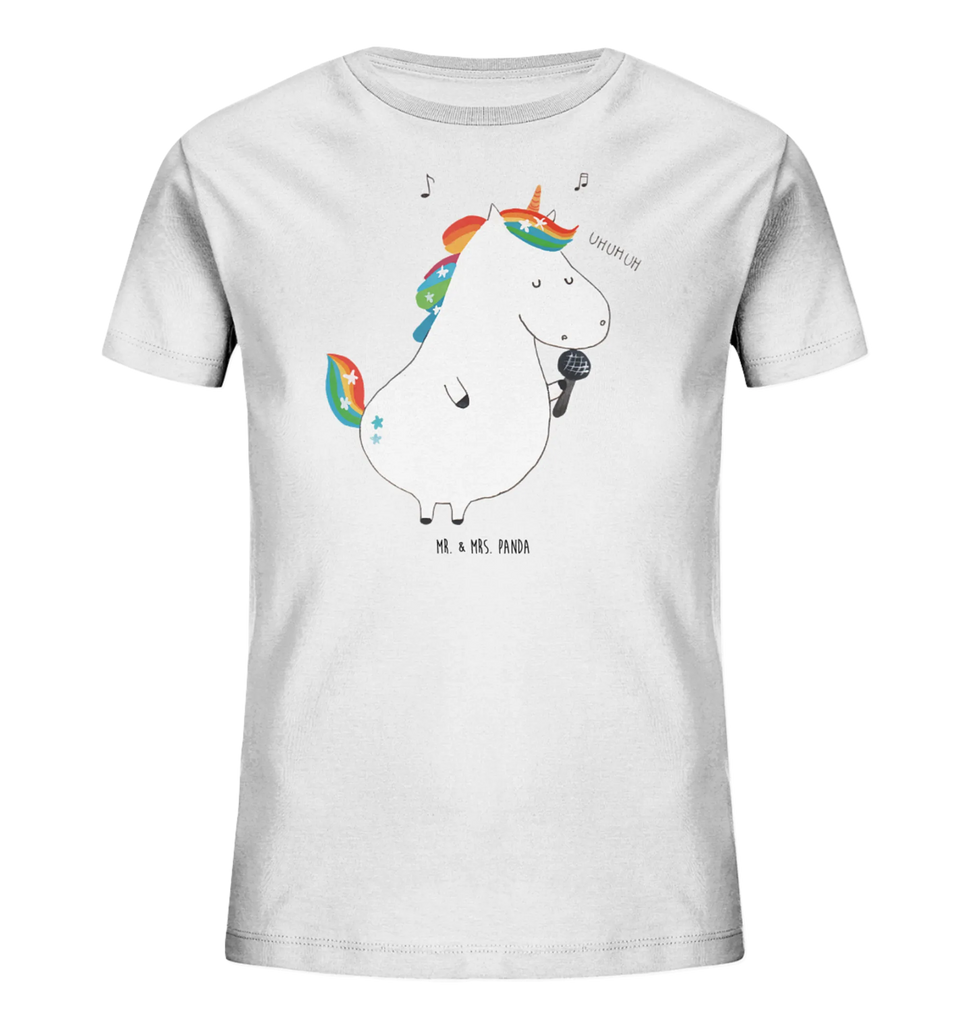 Organiczna koszulka dziecięca jednorożec Śpiewak Kinder T-Shirt Mädchen, Kinder T-Shirt, Kinder T-Shirt Jungen, Unicorn, Einhorn, Einhörner, Einhorn Deko, Geburtstag, Sängerin, Feier, Sänger, Freundin, Konfetti, Disco, Glitzer, Fest, Party