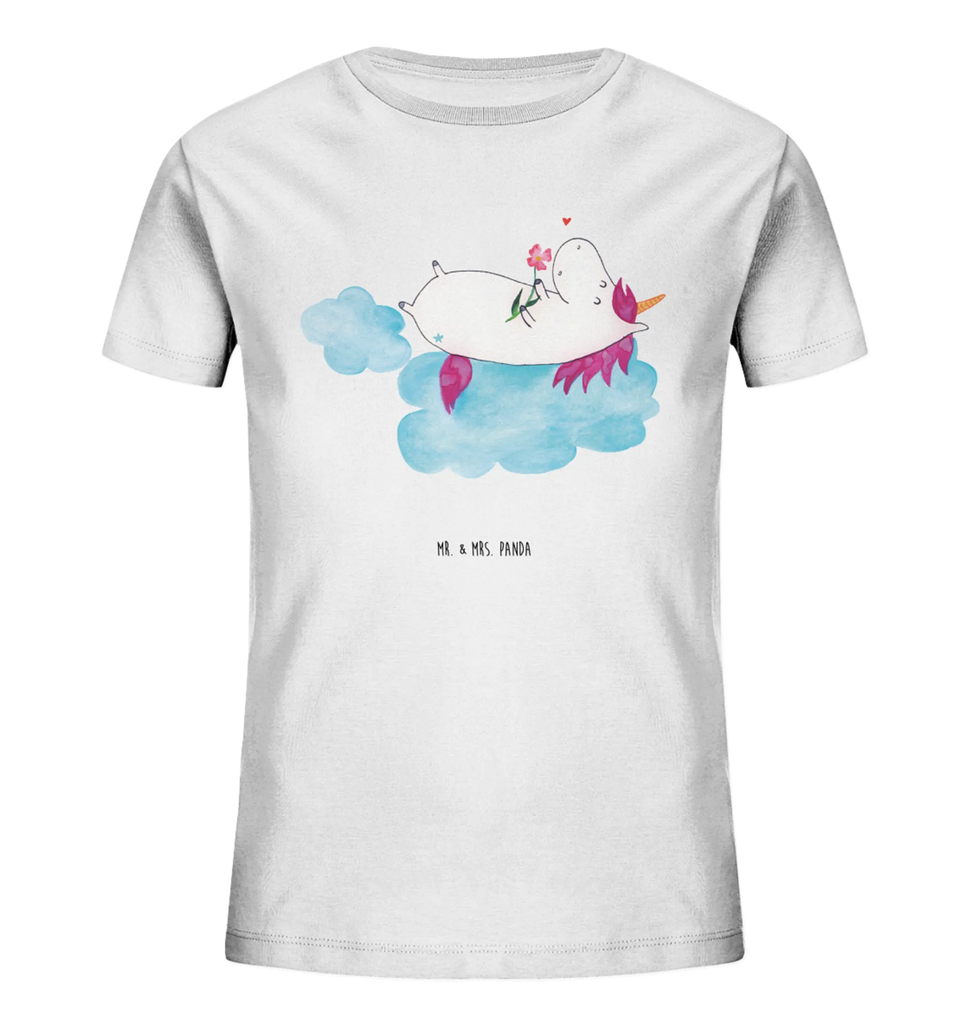 Organiczna koszulka dziecięca Jednorożec Zakochany Kinder T-Shirt Mädchen, Kinder T-Shirt, Kinder T-Shirt Jungen, Unicorn, Einhorn, Einhörner, Einhorn Deko, Wolke, Verliebt, Freundin, Liebesbeweis, Liebe
