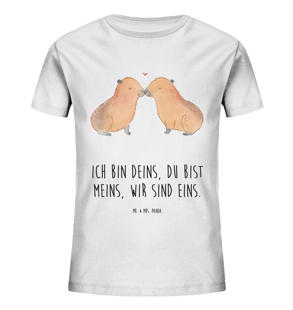 Organiczna koszulka dziecięca kapibara miłość Kinder T-Shirt Jungen, Kinder T-Shirt Mädchen, Kinder T-Shirt, Tiermotive, Gute Laune, lustige Sprüche, Tiere, Paar, Geschenkidee, Ich bin deins, Handgezeichnet, Romantisches Geschenk, Liebesspruch, verliebt, Verschmolzen, Liebesbeweis, Beziehung, Jahrestag, Tierliebe, Liebe, Valentinstag, Partnertiere, Capybara, Herzlich, Du bist meins, Ehejubiläum, Kuschel Capybaras