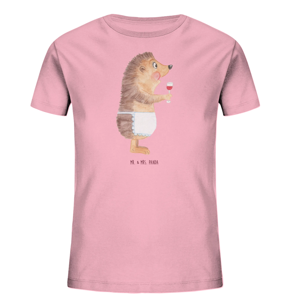 Organic Kids T-Shirt Hedgehog wine Kinder T-Shirt, Kinder T-Shirt Jungen, Kinder T-Shirt Mädchen, Gute Laune, Tiere, Tiermotive, Lustige Sprüche, Igel, Weißwein, Geschenk Weinliebhaber, Weinglas, Wein Deko, Wein trinken, Geschenk Weintrinker, Rotwein, Wein Spruch