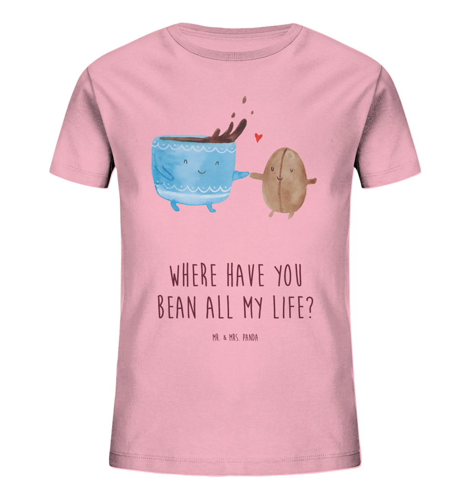 Organiczna koszulka dziecięca kawa ziarno Kinder T-Shirt Mädchen, Kinder T-Shirt Jungen, Kinder T-Shirt, Gute Laune, Tiere, Tiermotive, Lustige Sprüche, Genuss, Zufriedenheit, Kaffee, Kaffeebohne, Glück