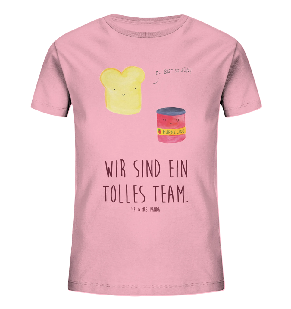 Organic Kinder T-Shirt Toast Marmelade Kinder T-Shirt Mädchen, Kinder T-Shirt, Kinder T-Shirt Jungen, Gute Laune, Tiere, Tiermotive, Lustige Sprüche, Süße Postkarte, Süß, Frühstück Einladung, Dreamteam, Toastbrot, Marmelade, Toast, Küche Spruch, Brot, Küche Deko