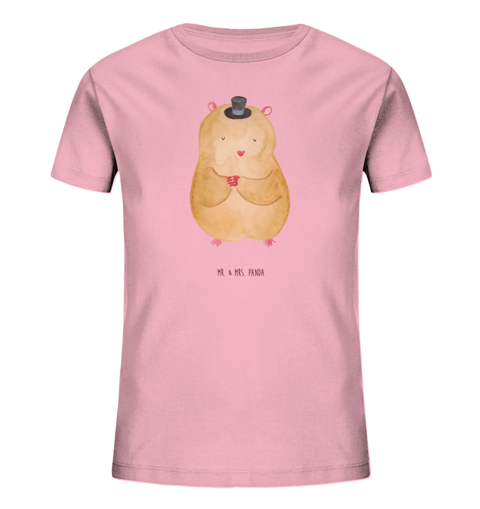 Organic Kids T-Shirt hamster cap Kinder T-Shirt Mädchen, Kinder T-Shirt, Kinder T-Shirt Jungen, Gute Laune, Tiere, Tiermotive, Lustige Sprüche, Zylinder, Magier, Hut, Zwerghamster, Hamster, Zauberer