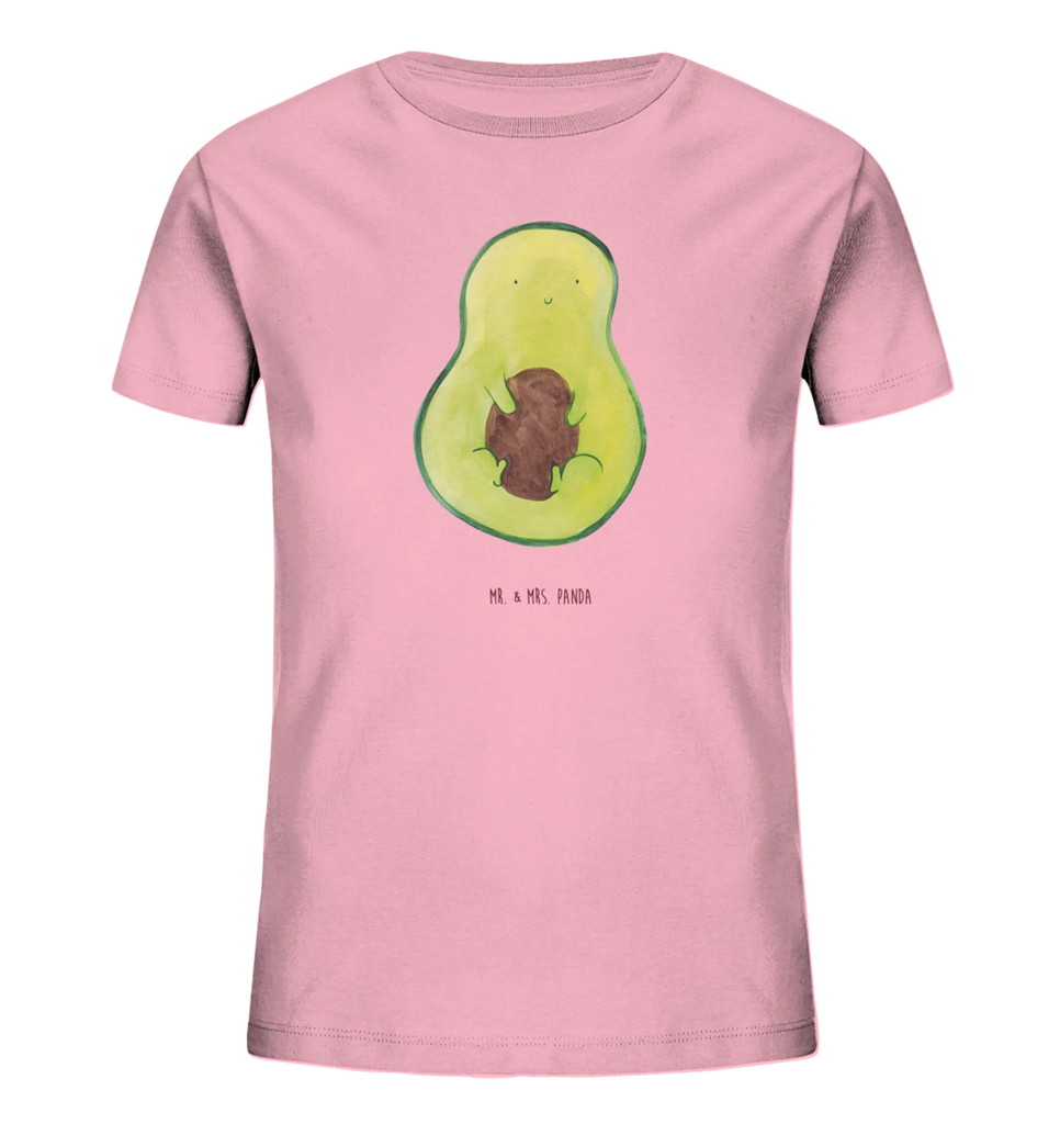 Organic Kinder T-Shirt Avocado Kern Kinder T-Shirt Mädchen, Kinder T-Shirt Jungen, Kinder T-Shirt, Gesund, Avocado, Veggie, Vegan, Avocadokern, Spruch Leben, Avokado, Kern, Pflanze