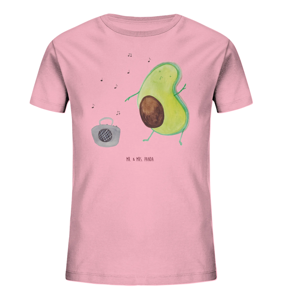 Organiczna koszulka dziecięca Awokado tańczyć Kinder T-Shirt, Kinder T-Shirt Jungen, Kinder T-Shirt Mädchen, Gesund, Avocado, Veggie, Vegan
