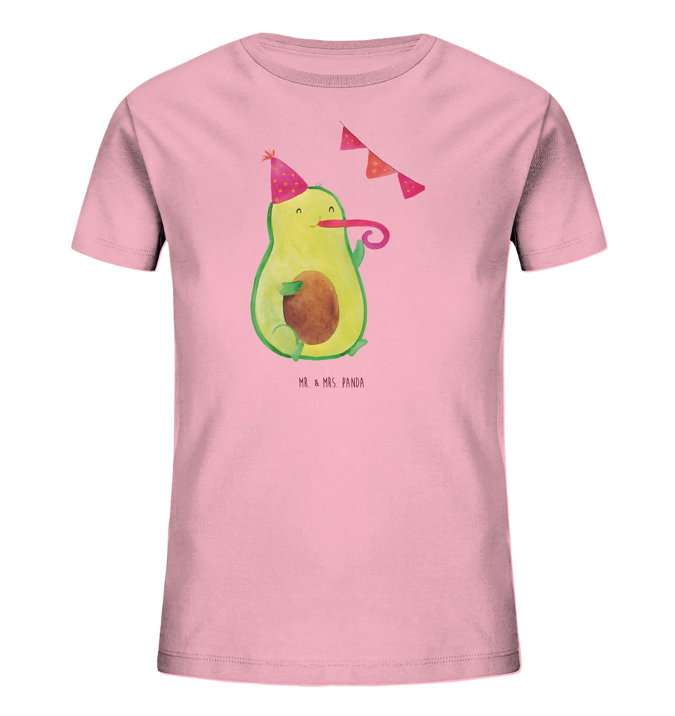 Organiczna koszulka dziecięca Awokado Czas na imprezę Kinder T-Shirt Jungen, Kinder T-Shirt Mädchen, Kinder T-Shirt, Gesund, Avocado, Veggie, Vegan