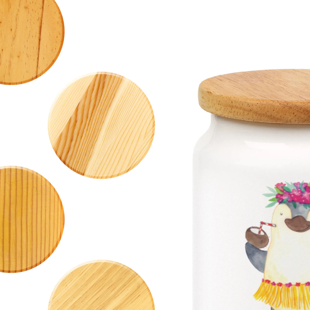 Spersonalizowany pojemnik na zapasy Pingwin z Kokosem Pinguin