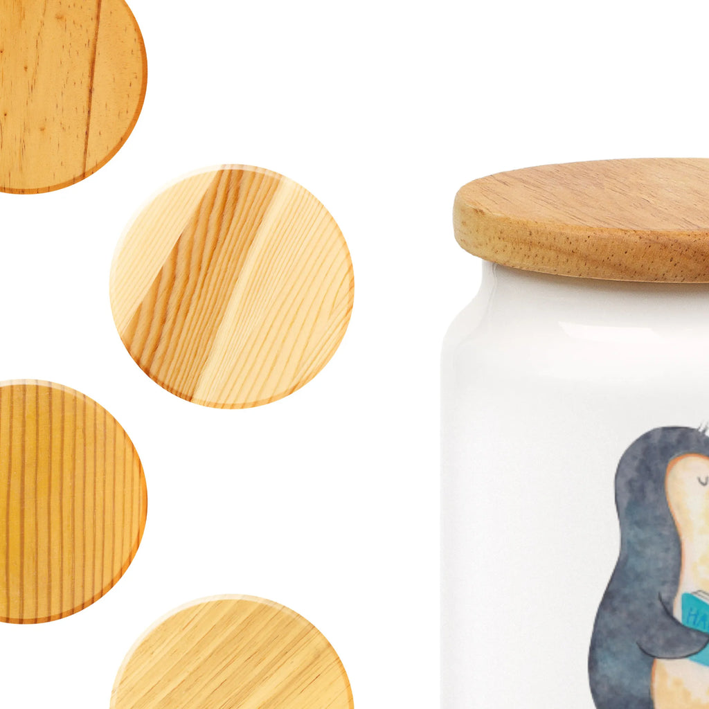 Personalized Storage Jar Penguin A book personalized storage container, personalized canister, personalized treat jar, monogrammed food storage, personalized storage jar, engraved kitchen jar, personalized ceramic jar, custom pantry container, personalized cookie jar, personalized cookie tin, custom treat canister, Penguin, North Pole, Winter, Penguins, doing nothing, bookworm, reading, leisure, book, holidays, penguins, lazing around, vacation