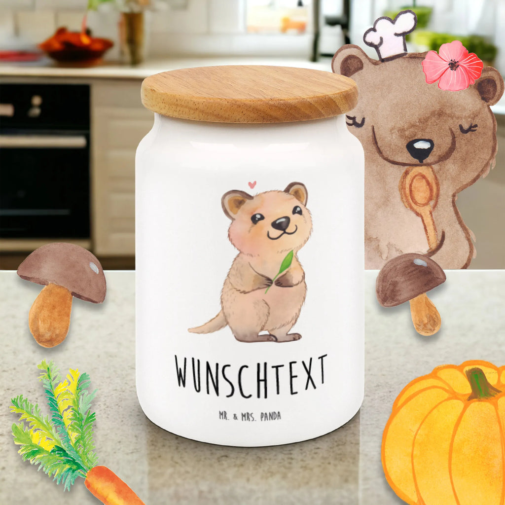 Personalized Storage Jar Quokka Happy personalized treat jar, engraved kitchen jar, custom treat canister, personalized storage container, personalized canister, monogrammed food storage, personalized ceramic jar, custom pantry container, personalized storage jar, personalized cookie jar, personalized cookie tin, small animals, cute, funny, cute animal motives, hand drawn, small world, funny sayings, good mood, happy, gifts, gift ideas, special gifts, animal lover, card