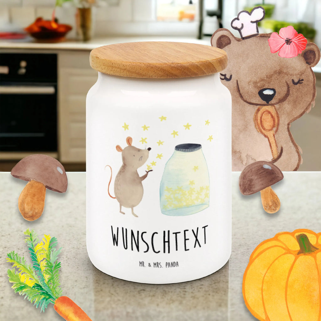 Personalized Storage Jar Mouse Stars personalized canister, personalized cookie tin, personalized storage jar, monogrammed food storage, personalized cookie jar, personalized treat jar, personalized storage container, custom treat canister, custom pantry container, personalized ceramic jar, engraved kitchen jar, small animals, cute, funny, cute animal motives, hand drawn, small world, funny sayings, good mood, happy, gifts, gift ideas, special gifts, animal lover, card, first child, baptism gift, dreams, pregnancy, Mouse, child, stars, baptism, birth, birthday, child birthday, wish, hope