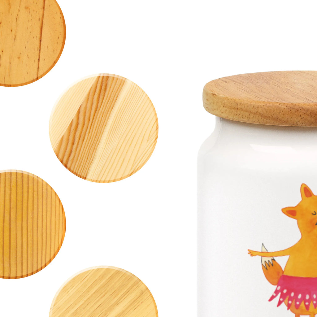 Spersonalizowany pojemnik na zapasy Lis baletnica Lis