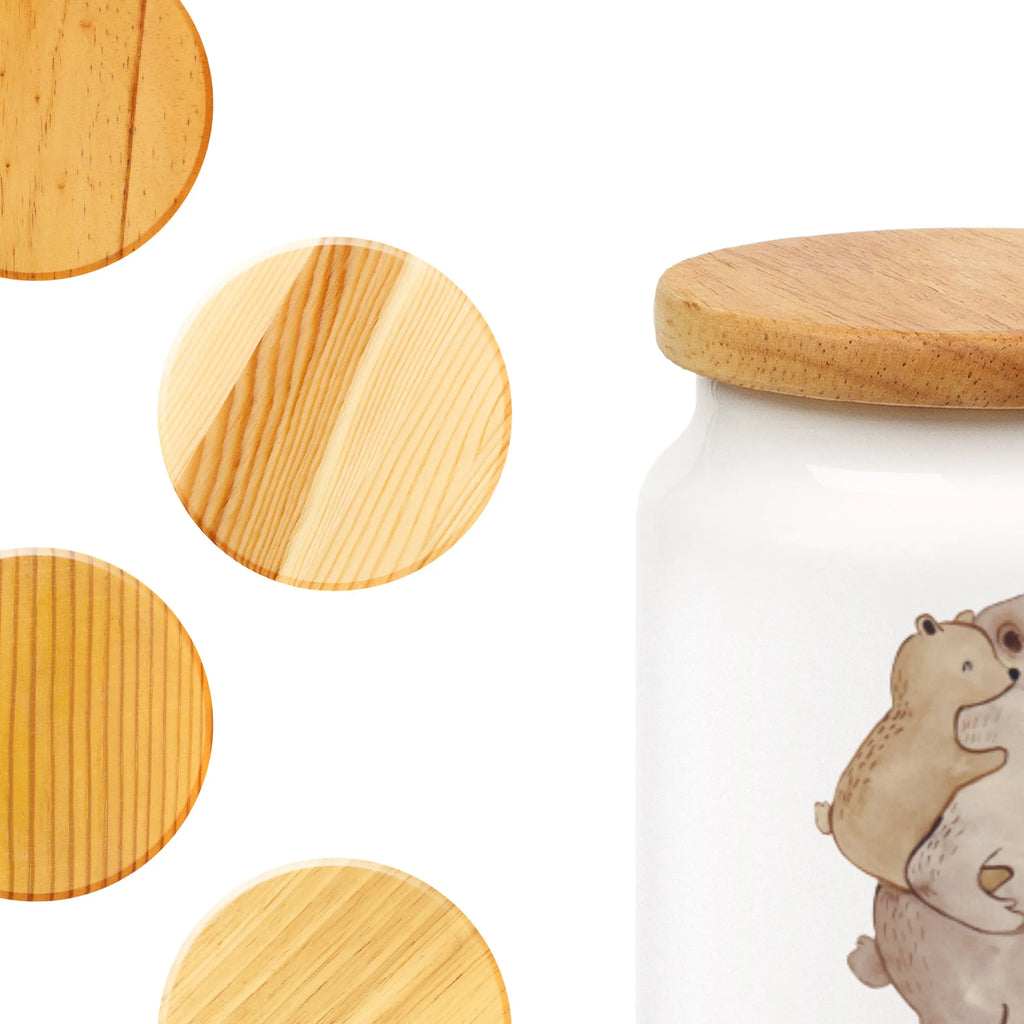 Spersonalizowany pojemnik na zapasy Tata Niedźwiedź Rodzina, Dzień Ojca, Dzień Matki, brat, siostra, mama, tata, babcia, dziadek