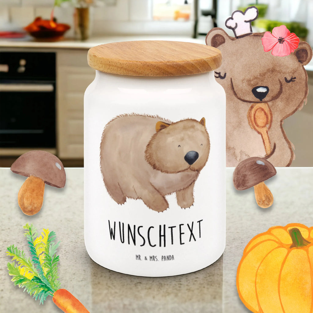 Personalized Storage Jar Wombat personalized storage jar, custom pantry container, personalized cookie jar, engraved kitchen jar, custom treat canister, personalized storage container, personalized treat jar, personalized canister, monogrammed food storage, personalized cookie tin, personalized ceramic jar, small animals, cute, funny, cute animal motives, hand drawn, small world, funny sayings, good mood, happy, gifts, gift ideas, special gifts, animal lover, card, Wombat, motivation, Australia, saying, life is beautiful