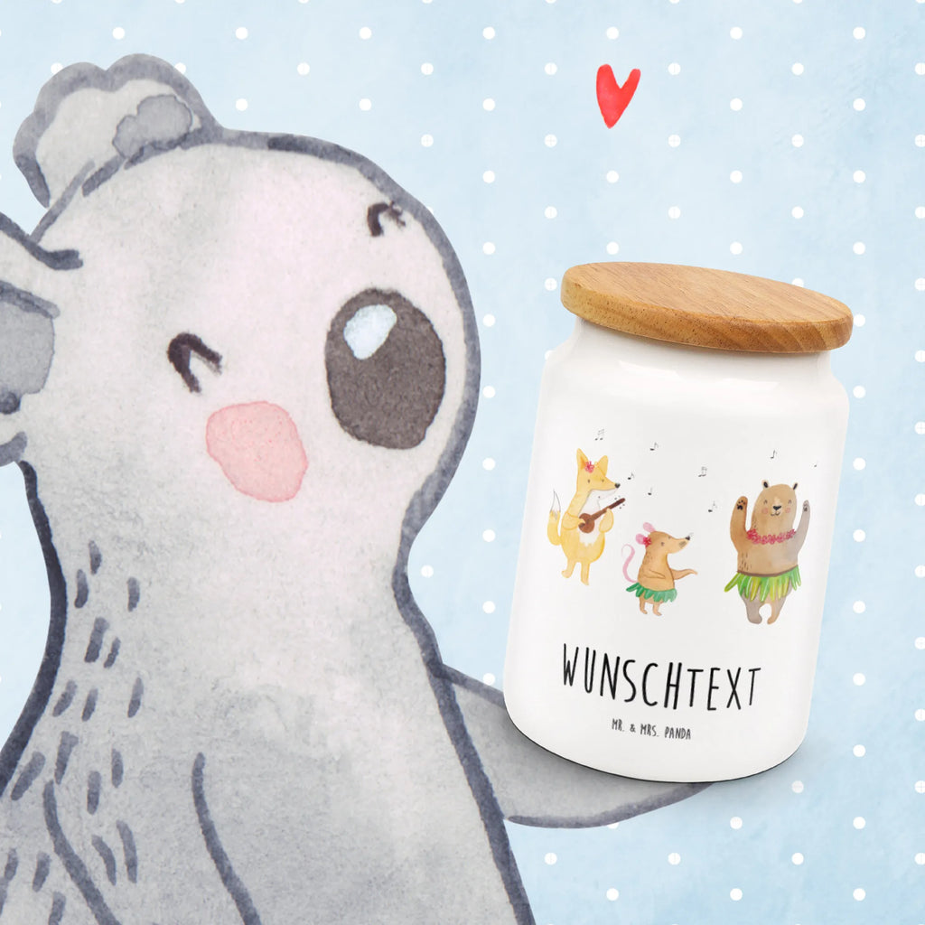 Personalized Storage Jar forest animals Aloha personalized ceramic jar, custom treat canister, monogrammed food storage, personalized treat jar, engraved kitchen jar, personalized storage jar, personalized cookie tin, personalized canister, personalized cookie jar, custom pantry container, personalized storage container, small animals, cute, funny, cute animal motives, hand drawn, small world, funny sayings, good mood, happy, gifts, gift ideas, special gifts, animal lover, card, forest animals, bear, music, hedgehog, life, laughter, aloha, forest, dancing, rabbit