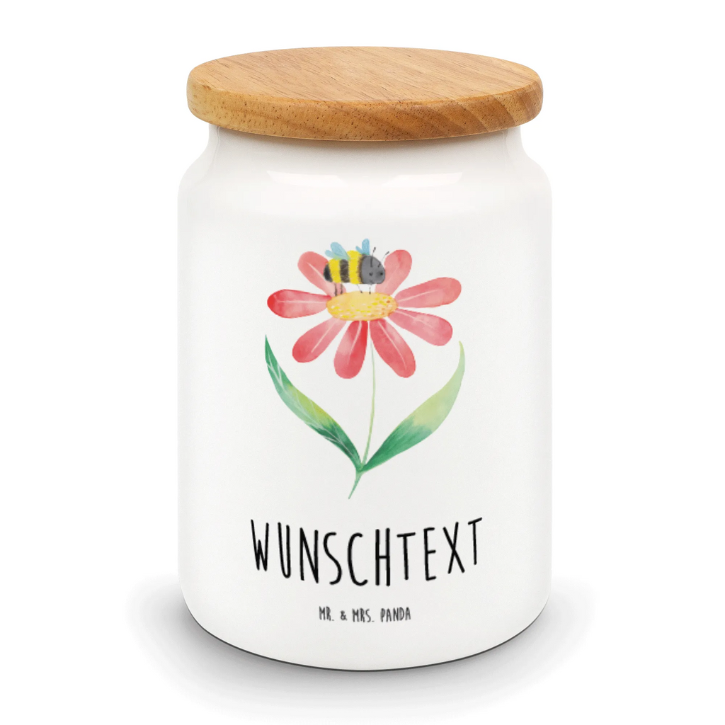 Spersonalizowany pojemnik na zapasy trzmiel kwiat Motywy zwierzęce, dobra energia, zabawne powiedzonka, zwierzęta