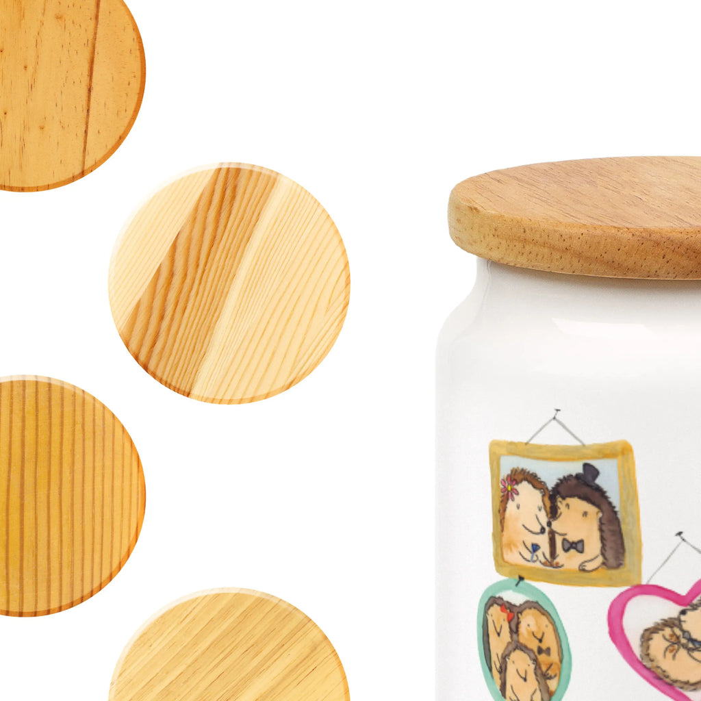 Spersonalizowany pojemnik na zapasy Rodzina jeży Rodzina, Dzień Ojca, Dzień Matki, brat, siostra, mama, tata, babcia, dziadek