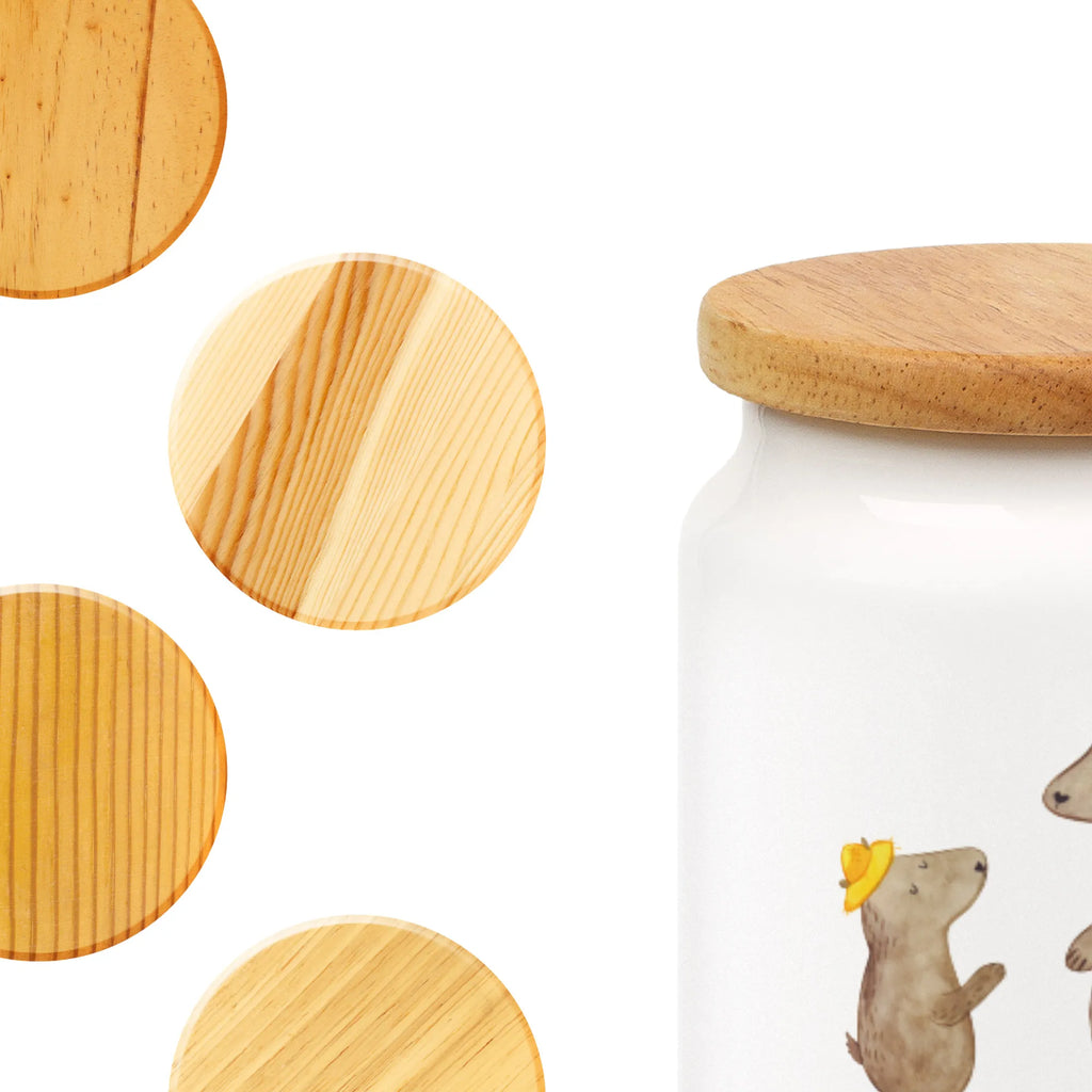 Personalized Storage Jar Bears with hats custom pantry container, personalized cookie jar, personalized cookie tin, engraved kitchen jar, personalized treat jar, personalized storage container, monogrammed food storage, personalized canister, personalized ceramic jar, custom treat canister, personalized storage jar, Family, Father's Day, Mother's Day, brother, sister, Mom, Dad, sons, father, dad, favourite person, daddy, bear, son, family, children, father-son, child, role model, father's day