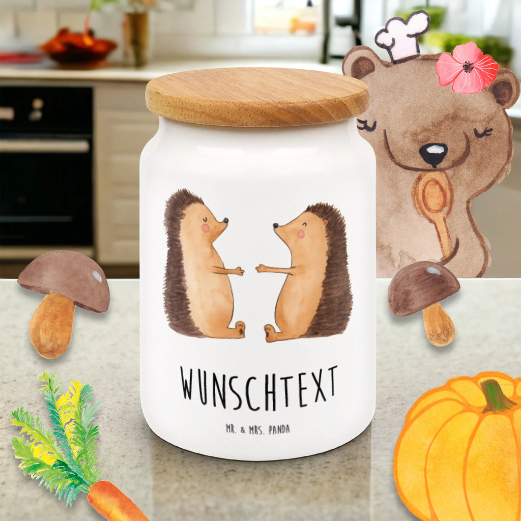 Personalized Storage Jar Hedgehogs in love personalized storage container, engraved kitchen jar, monogrammed food storage, personalized storage jar, custom treat canister, personalized cookie jar, personalized ceramic jar, personalized canister, custom pantry container, personalized treat jar, personalized cookie tin, Love, Loving, Two, Together, Marriage, Engagement, Proposal of marriage, Love gift, gift for her, gift for him, anniversary gift, Friend, Wedding anniversary, In love, Hedgehog, Wedding, Gift, Engaged, Married, Girlfriend, Anniversary, Partner, Proof of love