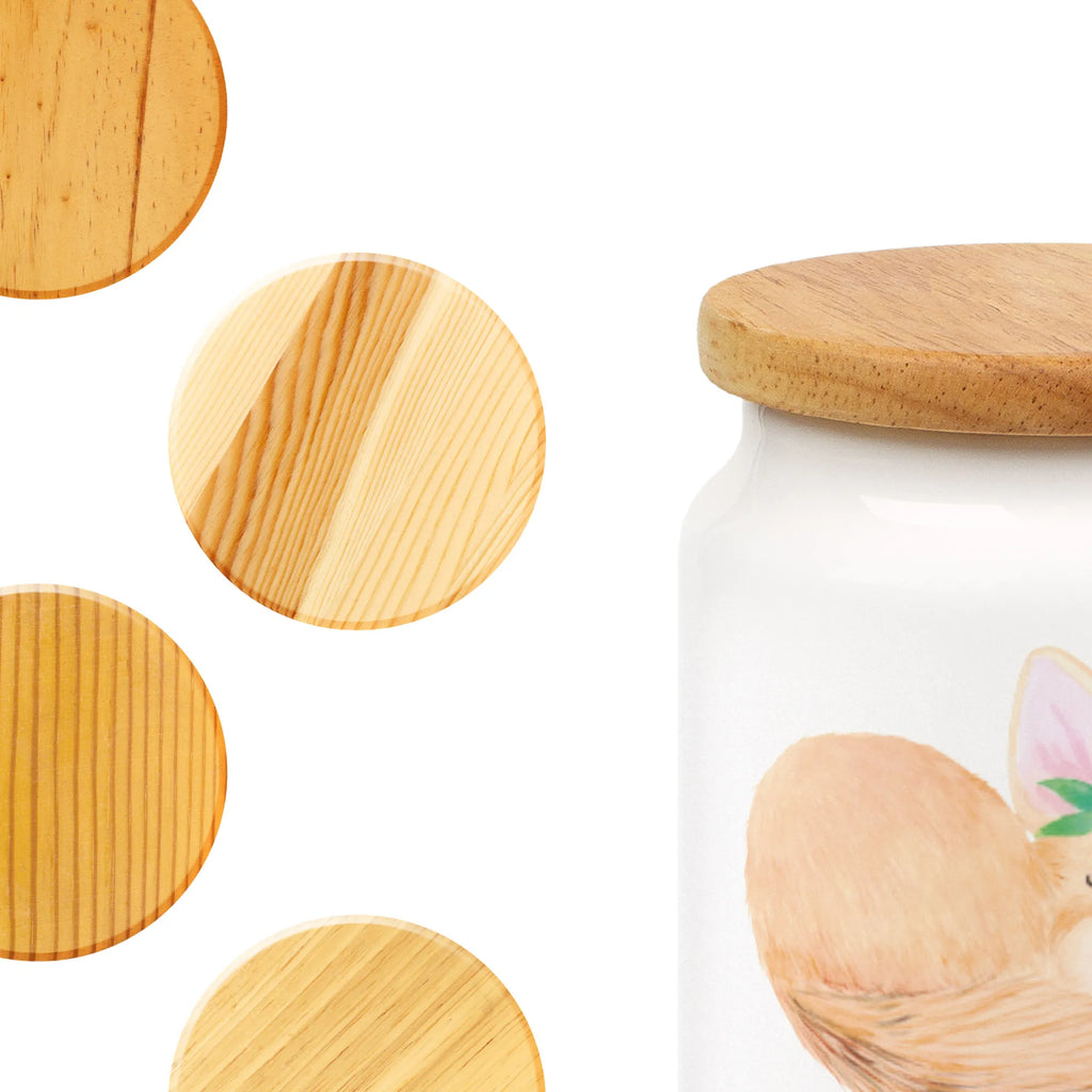 Personalized Storage Jar desert fox Flower personalized storage jar, personalized treat jar, personalized cookie tin, personalized storage container, engraved kitchen jar, personalized ceramic jar, monogrammed food storage, personalized canister, custom treat canister, personalized cookie jar, custom pantry container, Africa, desert, happy, flowers, desert fox, wreath of flowers