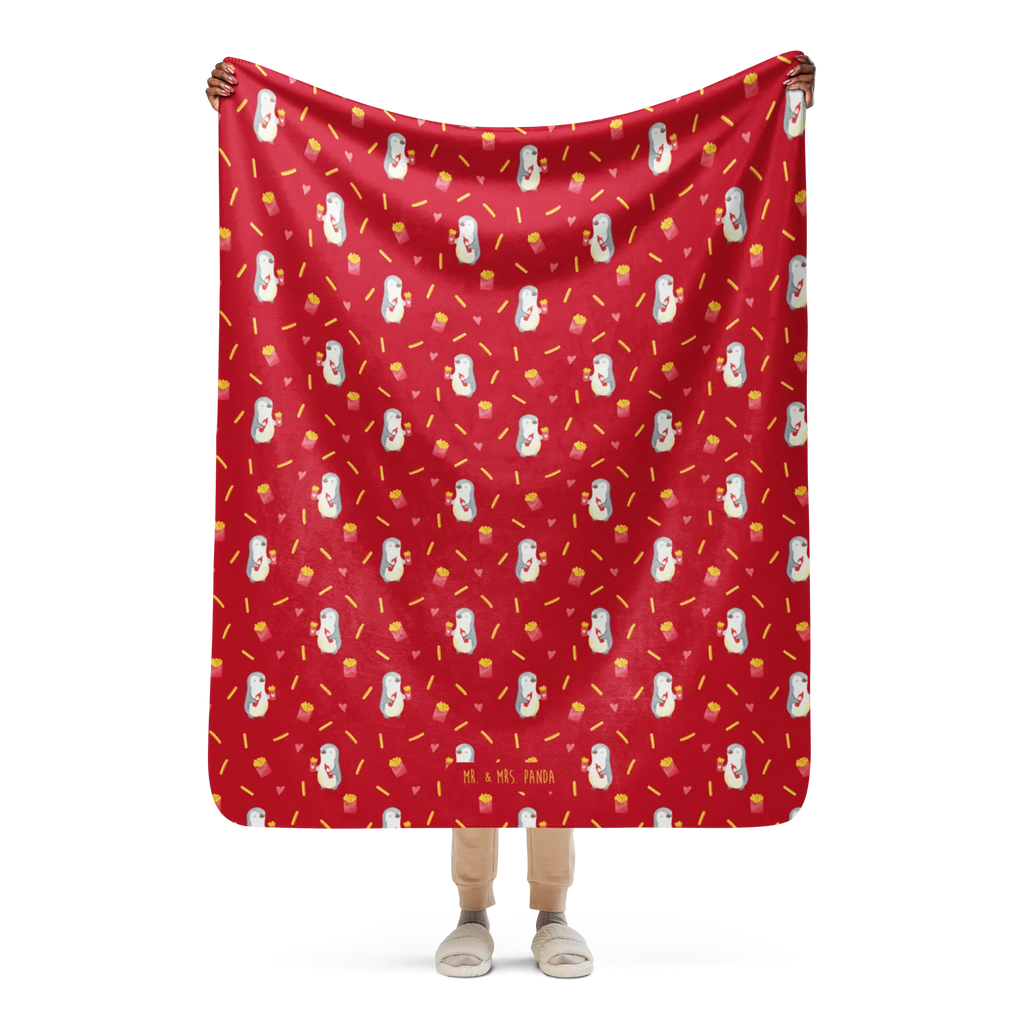 Sherpa cuddly blanket penguin French fries Love, Loving, Two, Together, Marriage, Engagement, Proposal of marriage, Love gift, gift for her, gift for him, anniversary gift, Valentine&#39;s Day Gift for Women Love Gift Anniversary Wedding Anniversary Party Favor Gift for Girlfriend Gift for Partner Boyfriend Gift Token of Love for Men for Husband